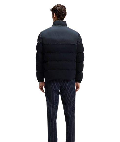 Clanello Coat - Dark Blue