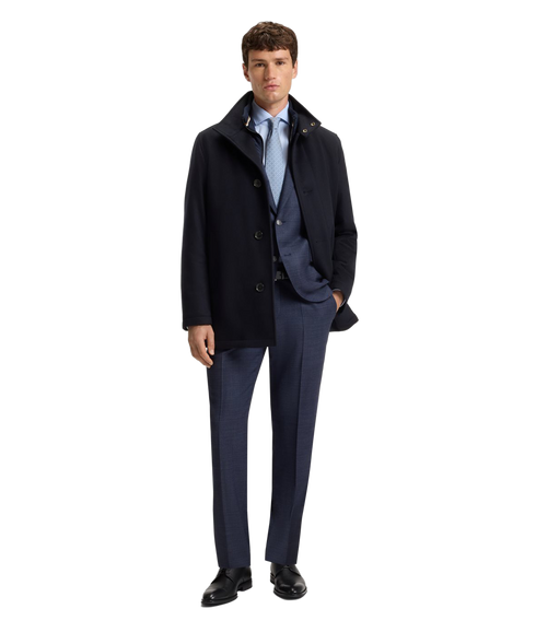 Coxtan Coat - Dark Blue