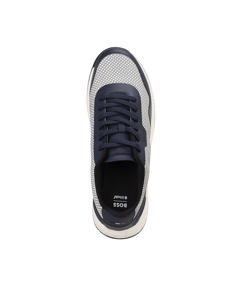 Titanium Trainers - Open Blue