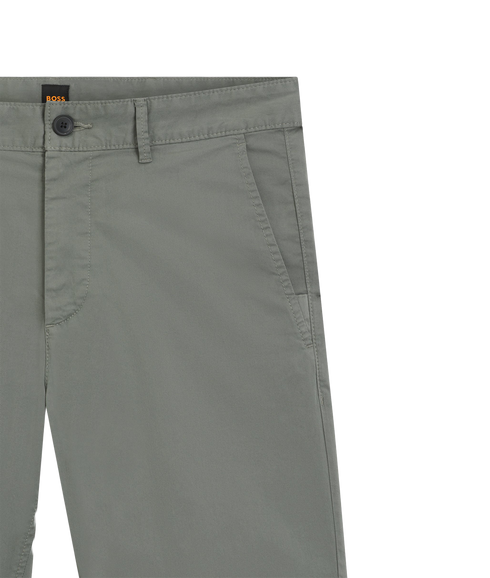 Slim Chino Shorts - Open Grey