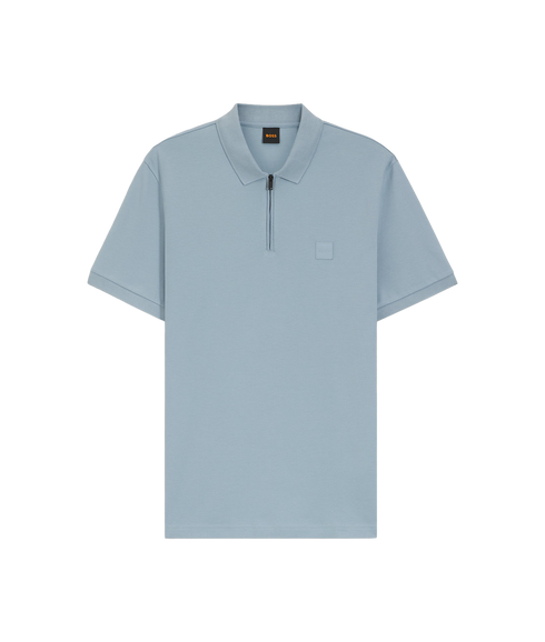 Passerzip Polo Shirt - Light/Pastel Blue