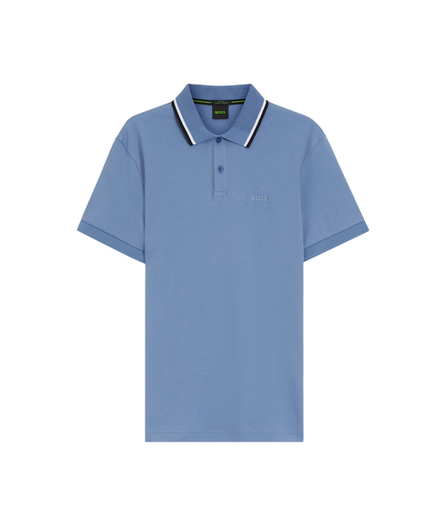 Paddy Polo Shirt - Light/Pastel Blue