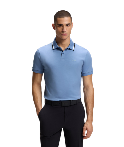 Paddy Polo Shirt - Light/Pastel Blue