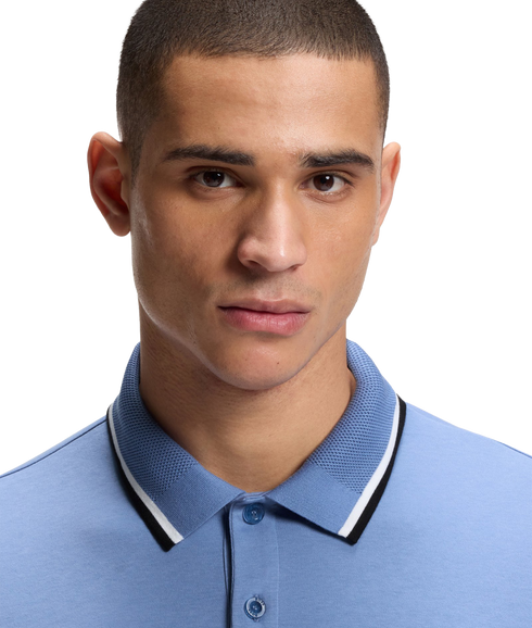 Paddy Polo Shirt - Light/Pastel Blue