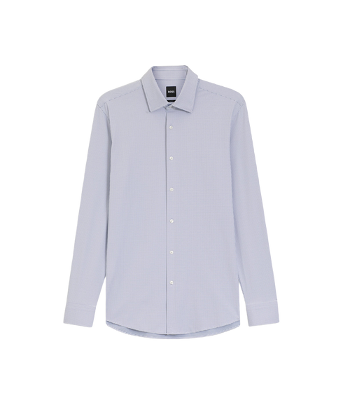 Hank LS Shirt - Dark Blue