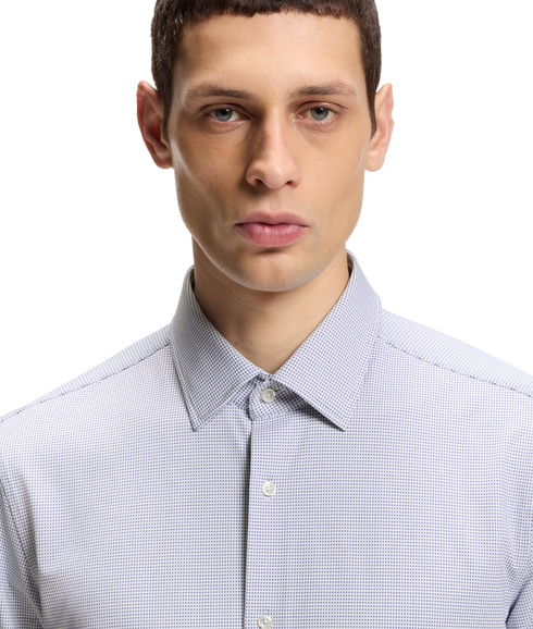 Hank LS Shirt - Dark Blue