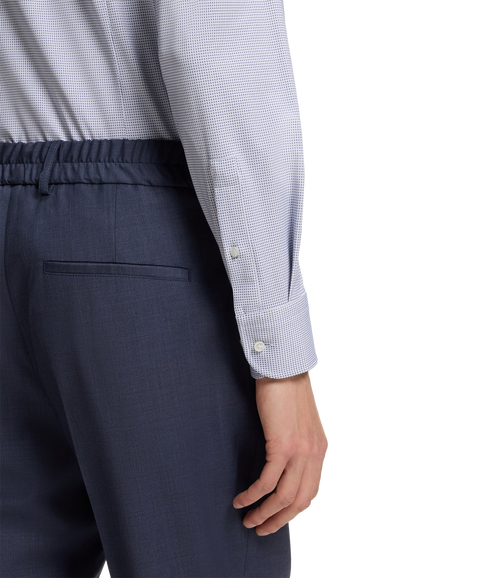 Hank LS Shirt - Dark Blue