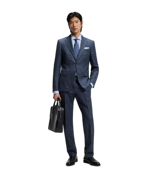 Huge 2 Piece Suit - Open Blue