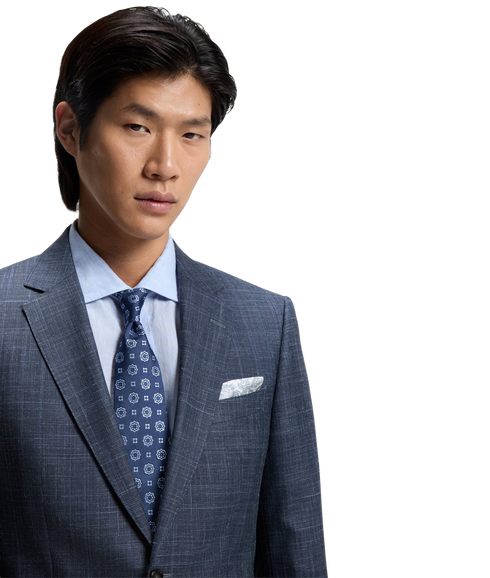 Huge 2 Piece Suit - Open Blue