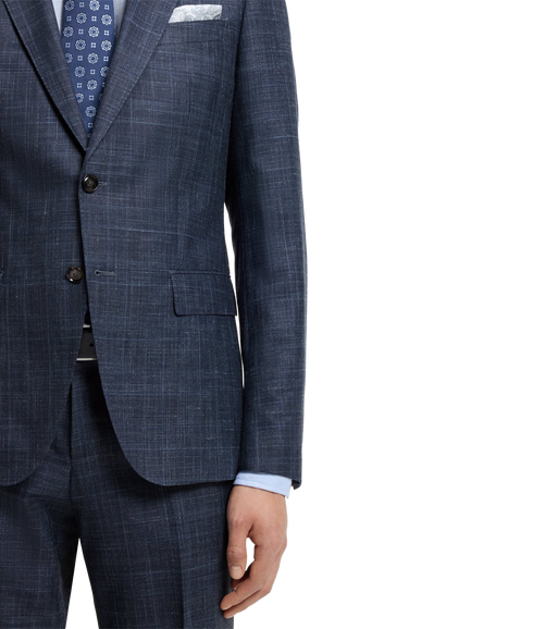 Huge 2 Piece Suit - Open Blue