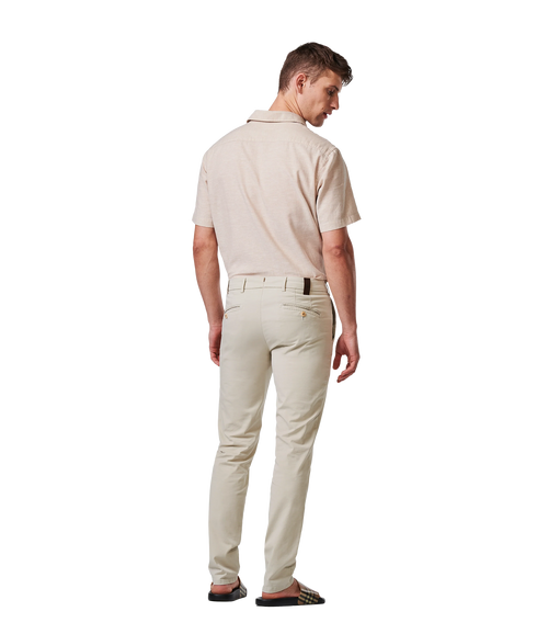 Fairtrade Slim Fit Cotton Chino - Beige