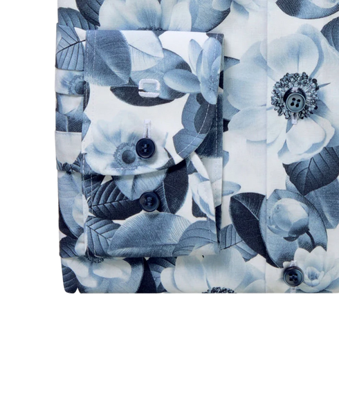 Level 5 Shirt - Blue Floral