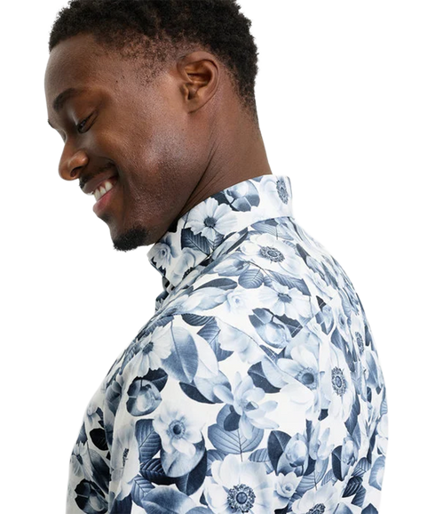 Level 5 Shirt - Blue Floral