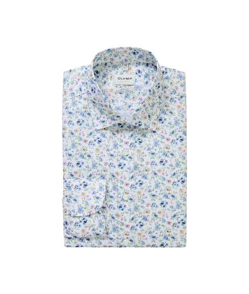 Level 5 Shirt - White/Ditsy Floral