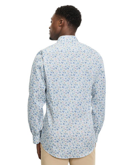 Level 5 Shirt - White/Ditsy Floral