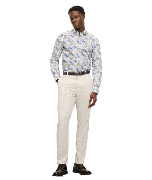 Level 5 Shirt - White/Floral