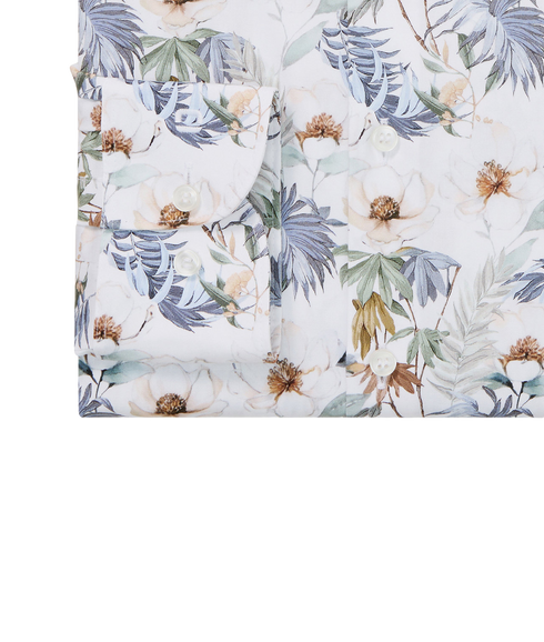 Level 5 Shirt - White/Floral