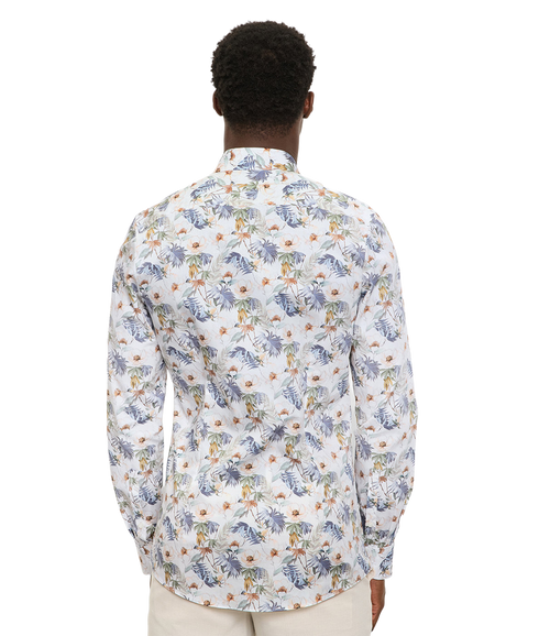Level 5 Shirt - White/Floral