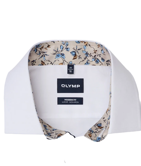 Luxor Modern Fit Shirt - White