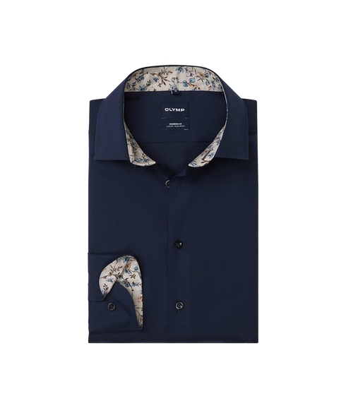 Luxor Modern Fit Shirt - Navy