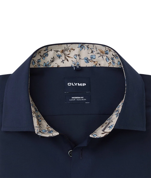 Luxor Modern Fit Shirt - Navy