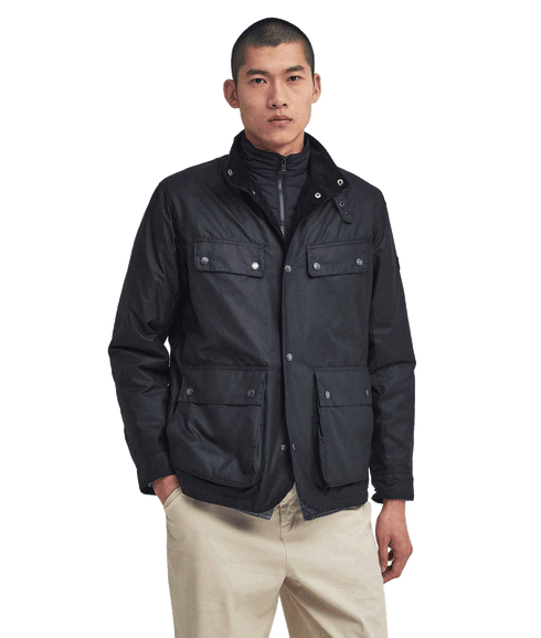 Wellstone Waxed Jacket - Black