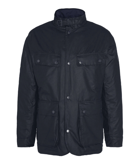 Wellstone Waxed Jacket - Black