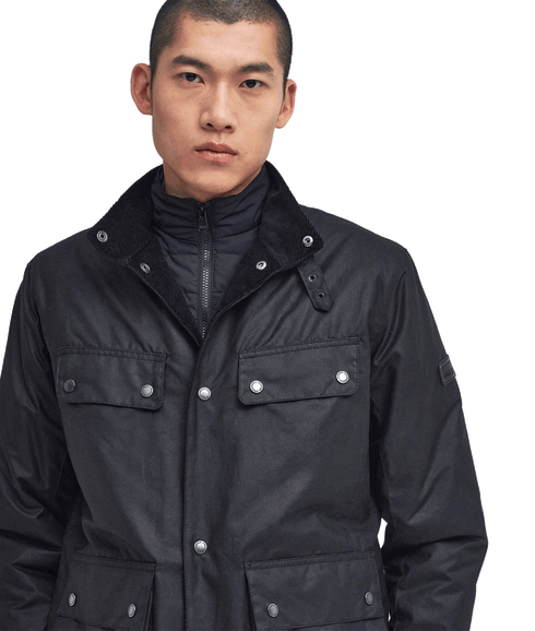 Wellstone Waxed Jacket - Black