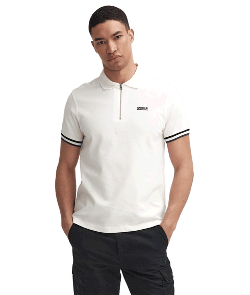 Buxton Short-Sleeved Polo Shirt - Cream