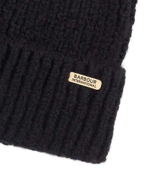 Aria Beanie Hat - Black