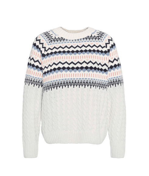 Marnie Fair Isle Crew Neck Jumper - Multi