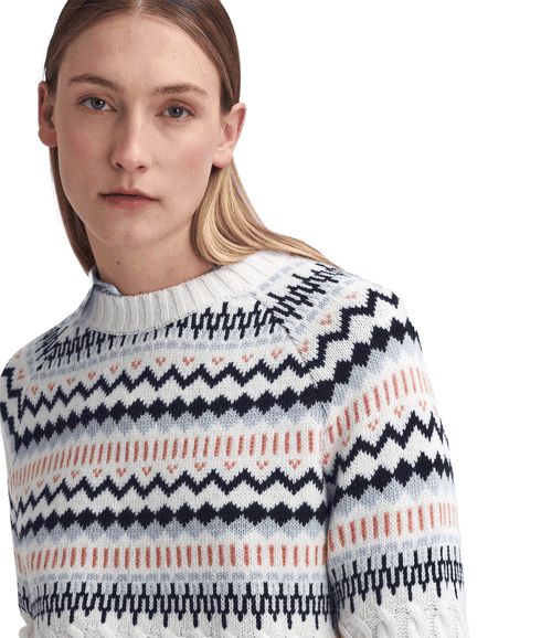 Marnie Fair Isle Crew Neck Jumper - Multi