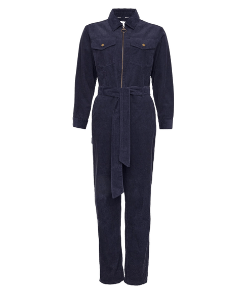 Amber Corduroy Jumpsuit - Navy