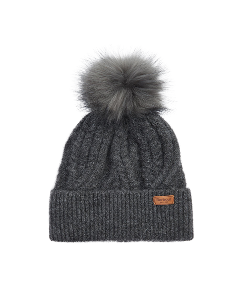 Elsdon Beanie Hat - Grey