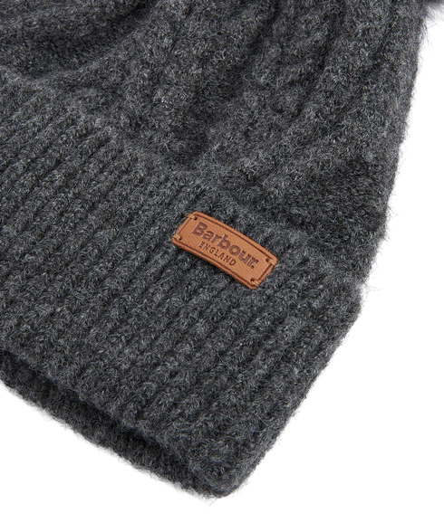 Elsdon Beanie Hat - Grey