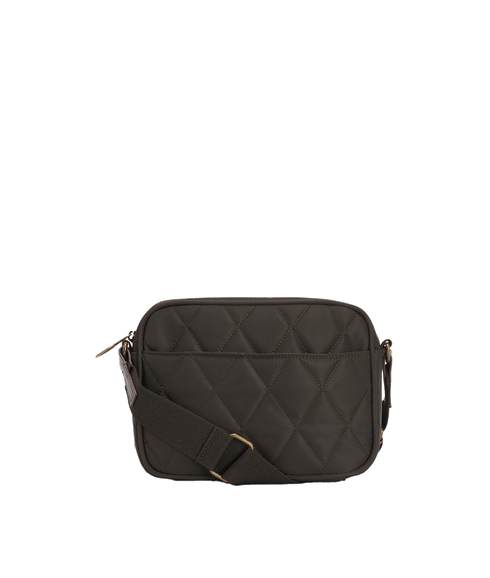 Quilted Cross Body Bag - Green