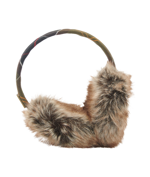 Barrhill Faux-Fur Ear Muffs - Brown