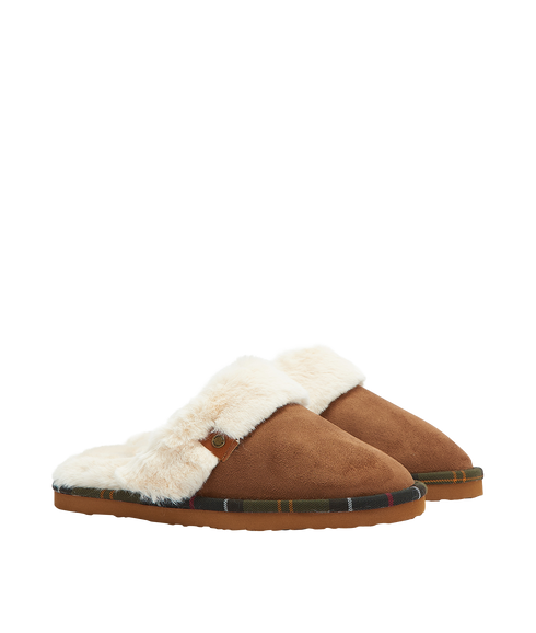 Claudia Mule Slipper - Camel