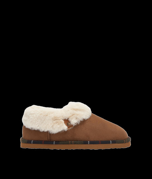 Eloise Slipper Boots - Brown