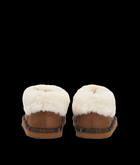 Eloise Slipper Boots - Brown
