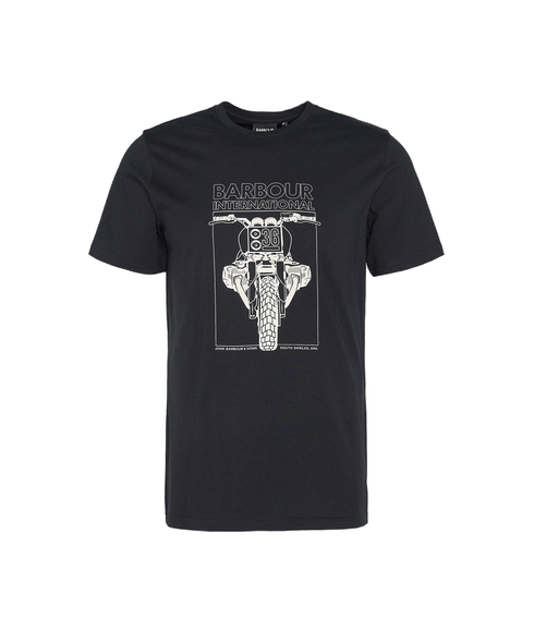 Raceway Graphic T-Shirt - Black