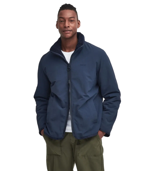 Reversible Fleece Jacket - Navy