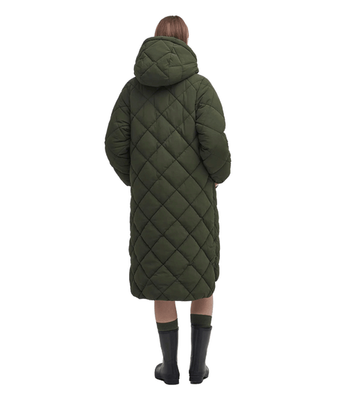 Kirkton Longline Puffer Jacket - Green