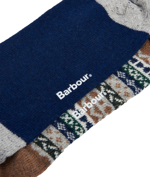 Fairisle Socks (Set of 2) - Multi