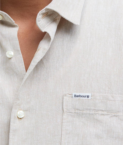 Nelson S/S Summer Fit Shirt - Stone