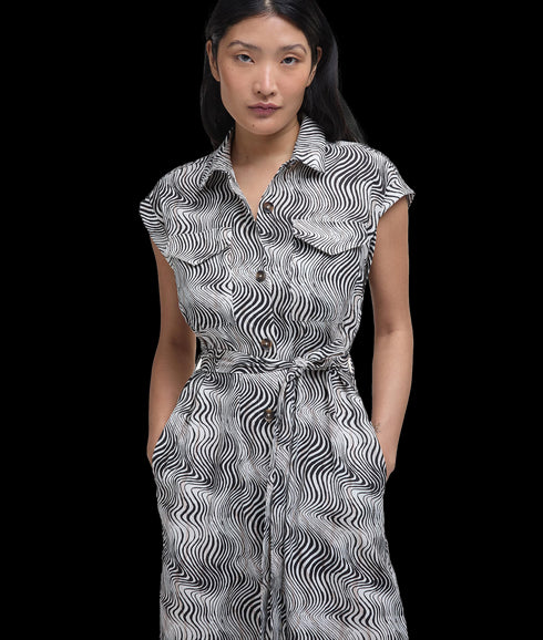 Barbour Romy Maxi - Monochrome Print