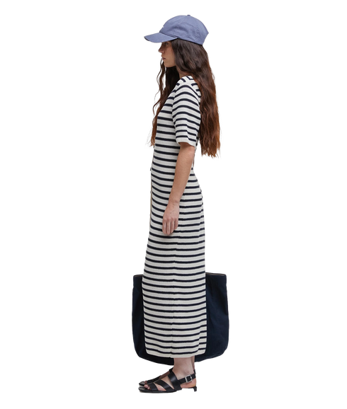 Barbour Isla Knit Midi - Multi Stripe