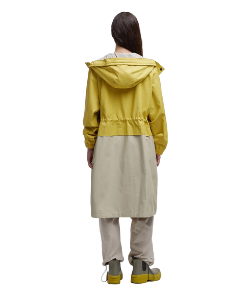Barbour Evie Showerproof Parka - Limeade/Light Sand