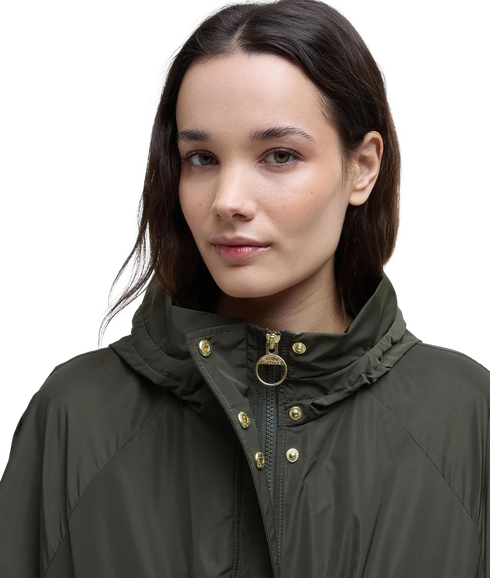 Barbour Mae Showerproof - Olive/Ancient Tartan