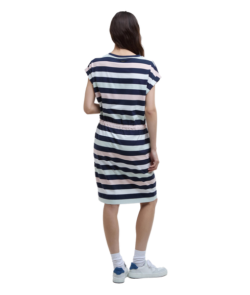 Barbour Marloes Dress - Navy/Pale Aqua Stripe